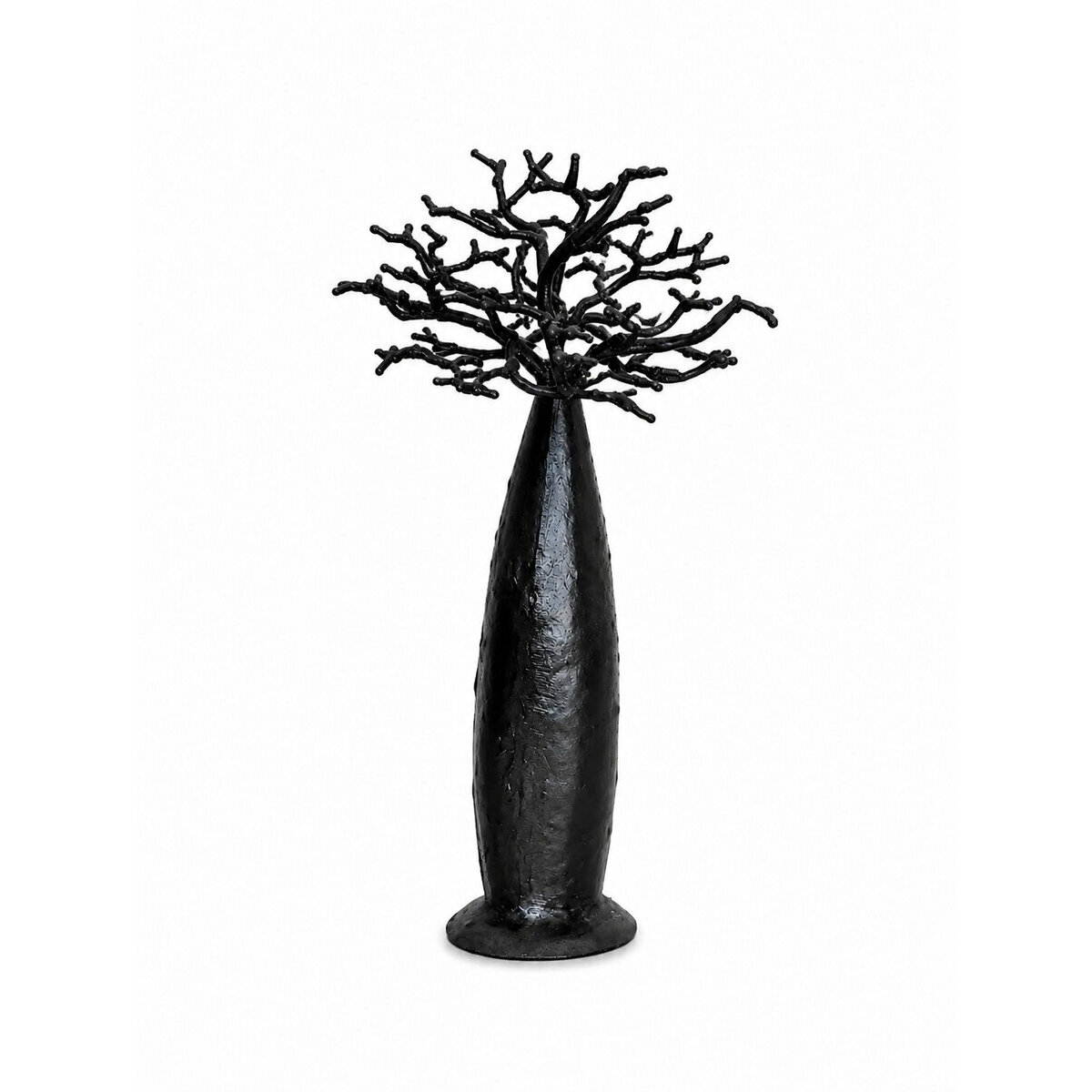 Recycled Metal Baobab Jewelry Tree � Handmade Madagascar Decor