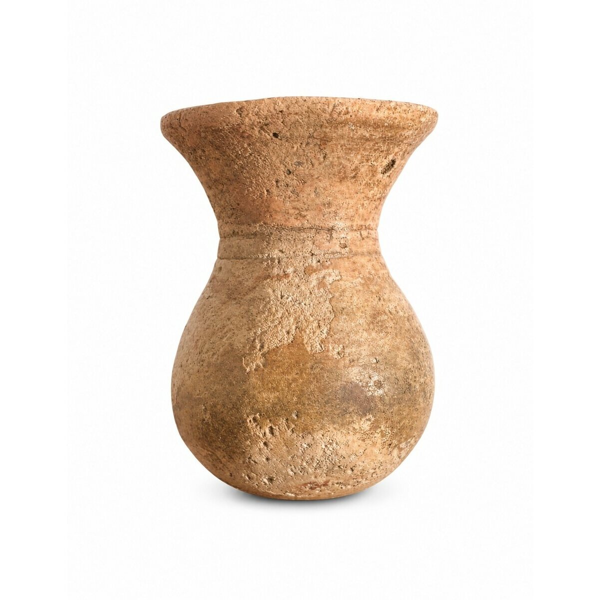 Vintage Mali Pottery � Handmade Terracotta Vase Raw Organic Decor