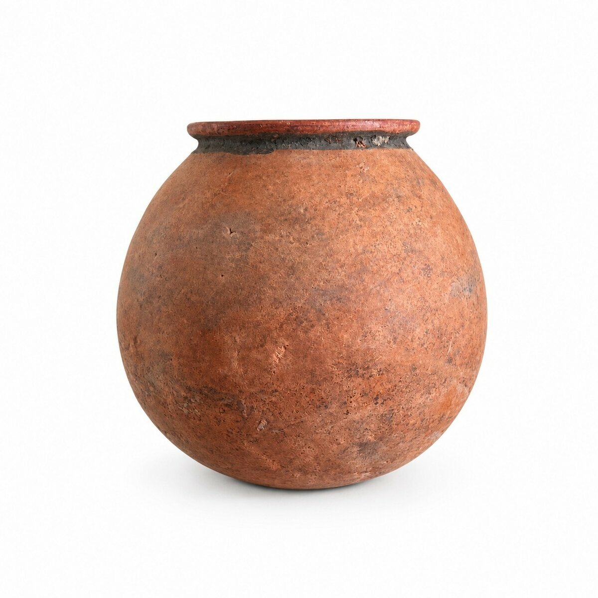 Antique Mali Pottery � African Terracotta Decorative Vase, Tribal Craft
