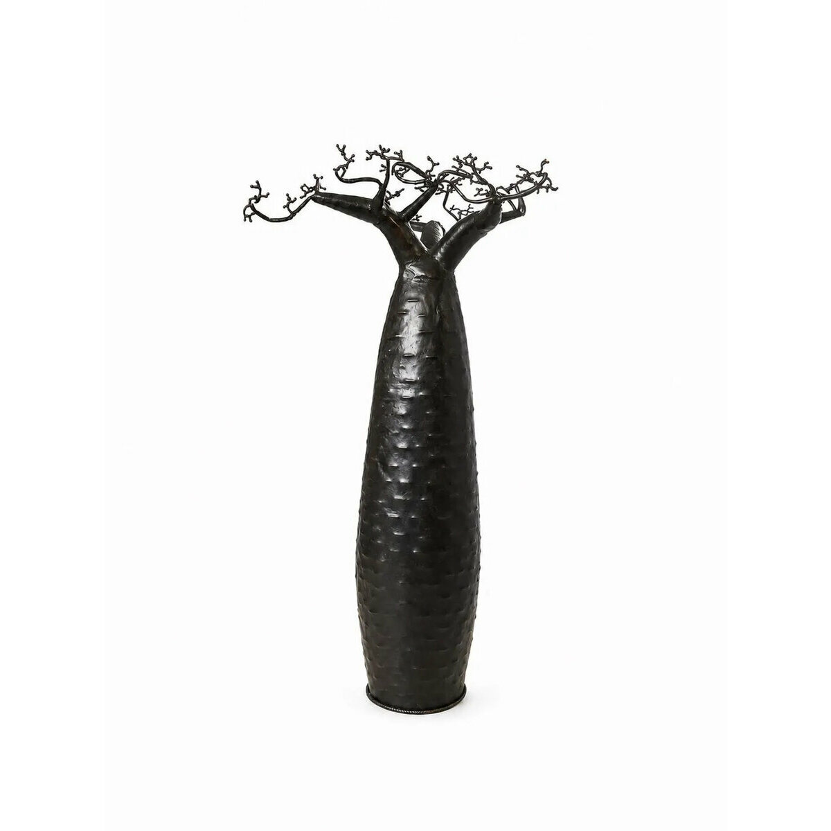 Large Recycled Metal Baobab Tree � Handmade Sculpture from Madagascar
