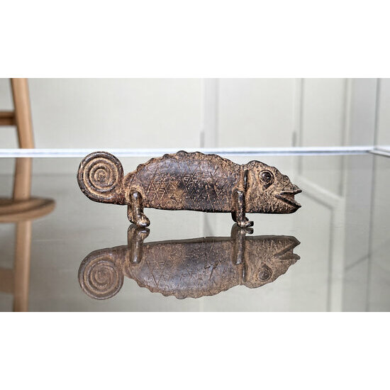 Dogon Bronze chameleon