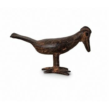 Artisan bird sculpture