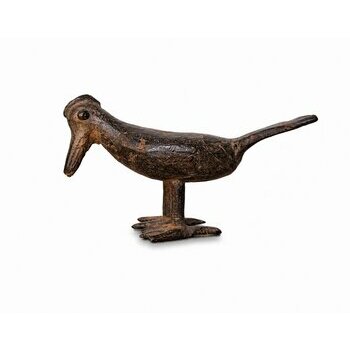 Artisan bird sculpture