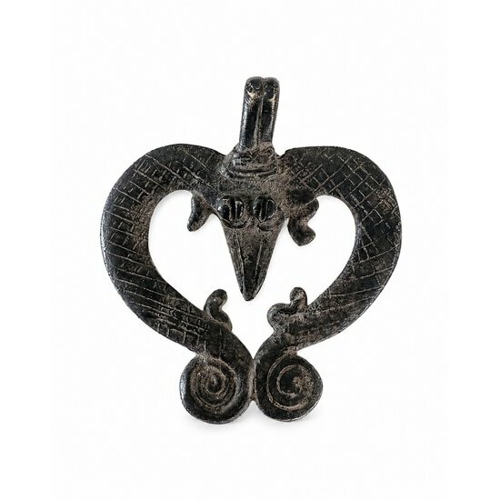 Handmade Fennec Bronze Pendant � Lost Wax Mali