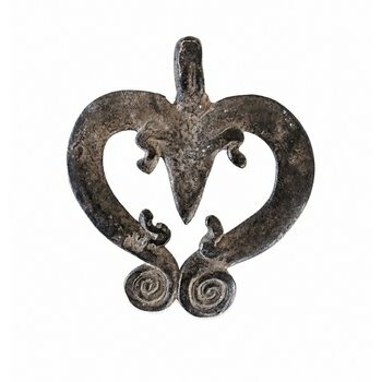 African Bronze Pendant � Handmade Artisan Craft