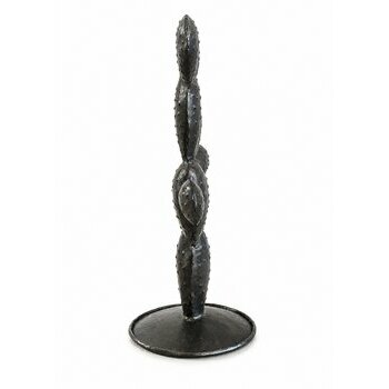 Black Metal Cactus � Minimalist Organic Home Decor