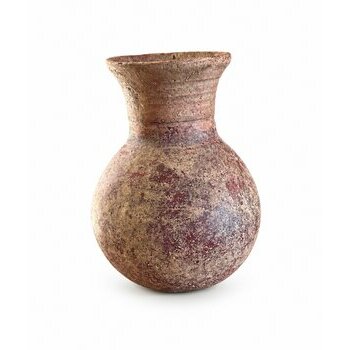 Handmade ethnic pottery from Mali