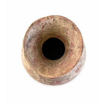Organic vintage African terracotta vessel