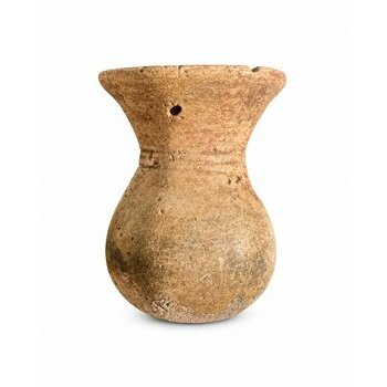 Ethnic Terracotta Vessel � Rustic Boho Decorative Pottery