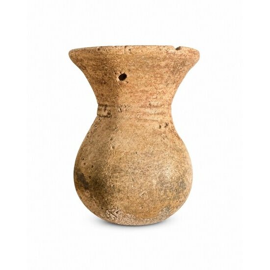 Ethnic Terracotta Vessel � Rustic Boho Decorative Pottery