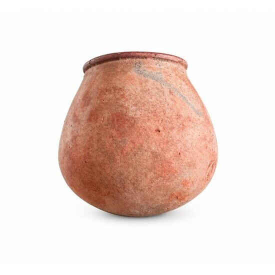 Antique Mali Pottery – Handmade Clay Jar, Rustic Natural African Ceramic mali-clay-vase-primitive-ceramic-sahel-tribal-craft