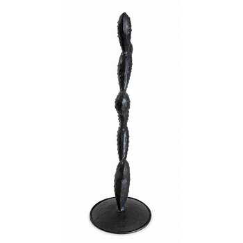 prickly-pear-cactus-black-metal-figurine-side-view-handcrafted