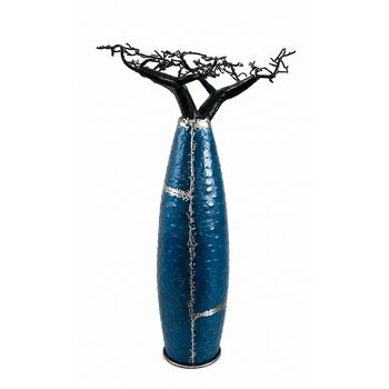 blue-recycled-metal-baobab-sculpture-handmade-madagascar