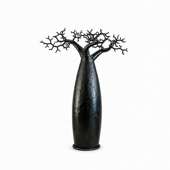 Handmade Recycled Metal Baobab Tree � Industrial Decor Sculpture