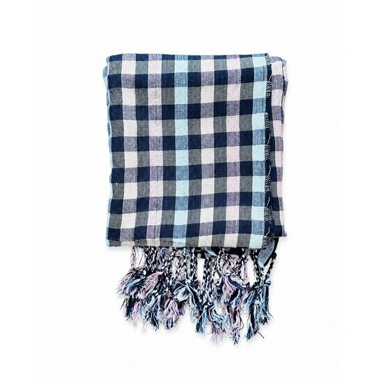 cambodian-pure-cotton-krama-checkered-pattern-woven-fringe-handmade