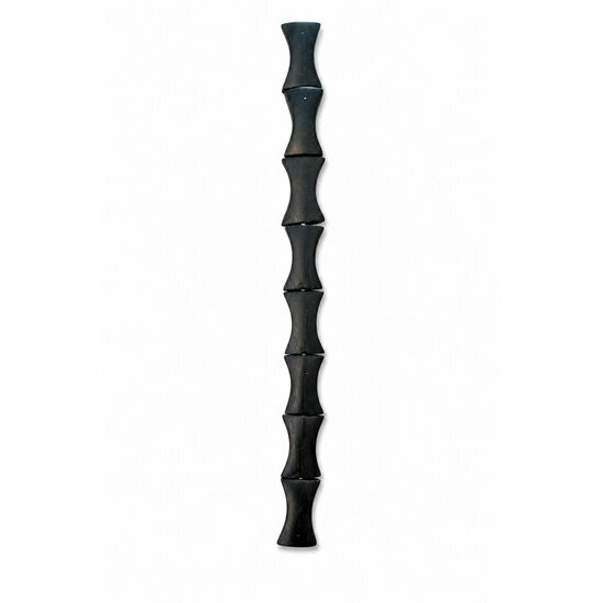 Hand Carved Ebony Beads � Natural Precious Wood Necklace