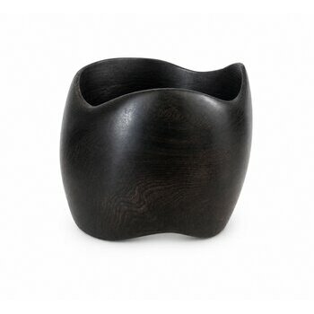 Freeform Ebony Cuff Bracelet � Contemporary Natural Wood Jewelry