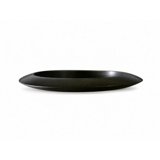 Slim Profile Ebony Bangle � Lightweight Handmade Black Wood Bracelet
