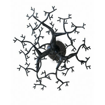 Recycled Metal Baobab Branches � Handmade Sculpture Detail