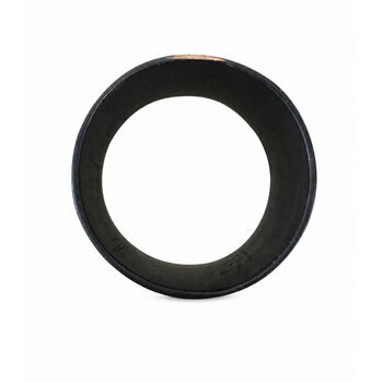 Closed Solid Ebony Bangle � Architectural Bracelet 6.7 cm Inner Diameter