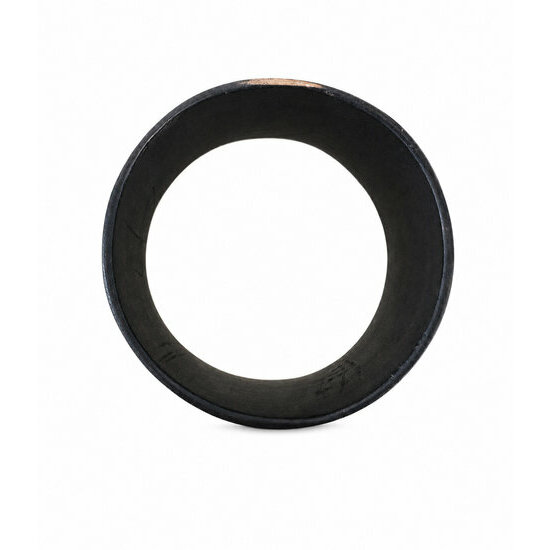 Closed Solid Ebony Bangle � Architectural Bracelet 6.7 cm Inner Diameter