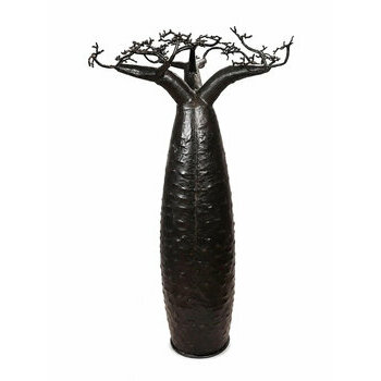 Handmade recycled metal baobab tree � large decorative sculpture