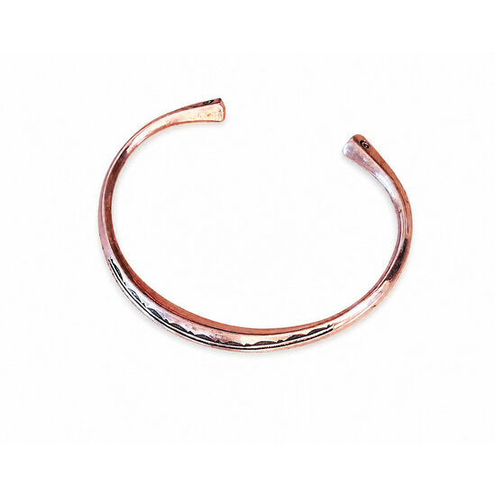 Hand Engraved Solid Copper Bracelet – Adjustable Wellness Cuff Adjustable Copper Cuff for Men and Women – Handmade Copper Bracelet