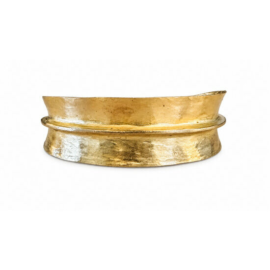 Fulani Gold Cuff Bracelet – Handmade Adjustable African Bracelet Gold African Cuff Bracelet – Adjustable Fulani Jewelry