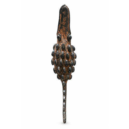 Bronze Crocodile Sculpture – Handmade Animal Statue 19 cm Decorative Bronze Crocodile – Small Handmade African Sculpture