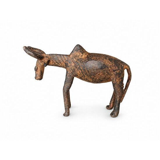 Bronze Zebu Figurine � 13 cm Cattle Sculpture